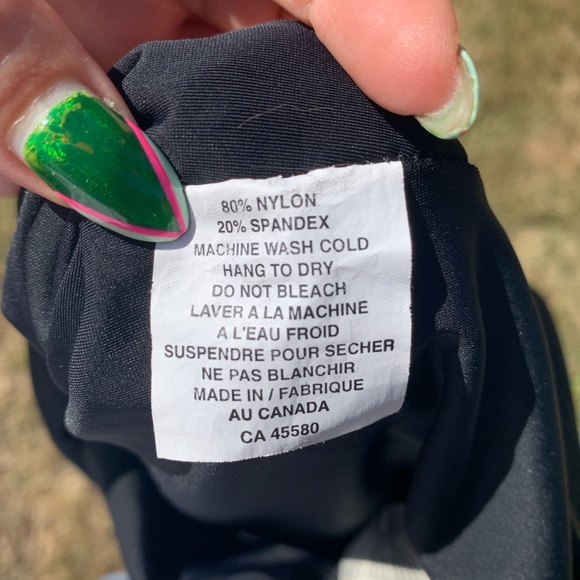 Sonja Link swimsuit one piece black size 1 - Picture 5 of 6